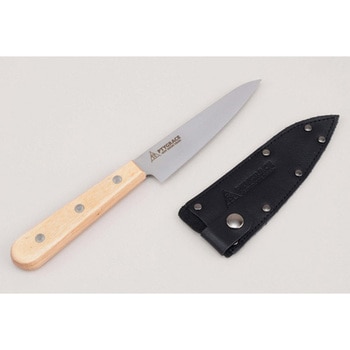 GIZABA ペティナイフ 120mm レザーケース付 アズワン