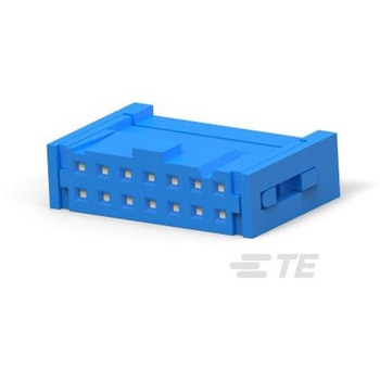 IDCコネクタ 2.54mmピッチ 14極 2列 メス AMP-LATCH 609シリーズ TE CONNECTIVITY