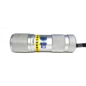LEDブラックライト 5灯 紫外線LED搭載 シルバー 電池付き サウスウォーカー