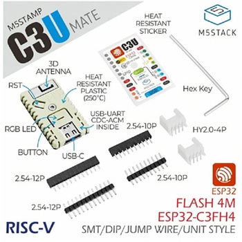 M5Stamp C3U Mate M5Stack