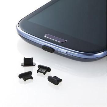 microUSB保護キャップ 5個 エスコ