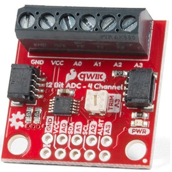 QWIIC 12BIT 4CHANNEL ADS1015 SPARKFUN