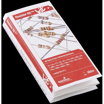 Resistor Kit - 1/4W 500 total SPARKFUN