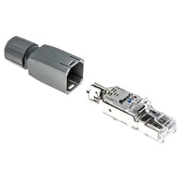RJ45 モジュラーコネクタ オス RJ45コネクタ ケーブルマウント Cat5 1袋 5個入 フエニックス・コンタクト