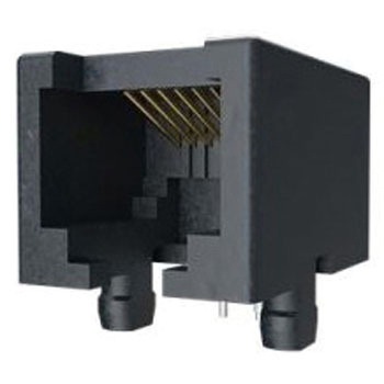 RJ45 モジュラーコネクタ メス RJ45コネクタ スルーホール 1セット 200個入 AMPHENOL