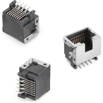 RJ45 モジュラーコネクタ メス RJ45コネクタ スルーホール 1セット 200個入 WURTH ELEKTRONIK