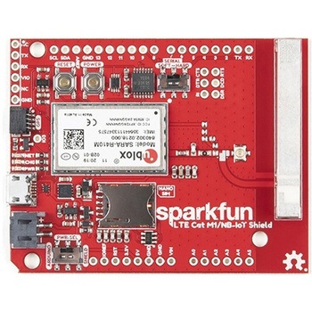 SparkFun LTE CAT M1/NB-IoT Shield - SARA-R4 with Hologram SIM Card SPARKFUN