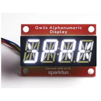 SparkFun Qwiic Alphanumeric Display - White SPARKFUN