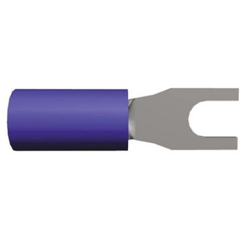 Y形圧着端子 スタッドサイズ M3.5 青 16AWG to 14AWG 1袋 140個入 - TE Connectivity Japan(旧:TYCOELECTRONICS(タイコエレクトロニクス))