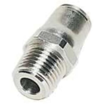 エア継手 コネクタA：G 3/8 オス コネクタB：プッシュイン8 mm チューブねじ込み 1袋 2個入 - Legris(レグリ)