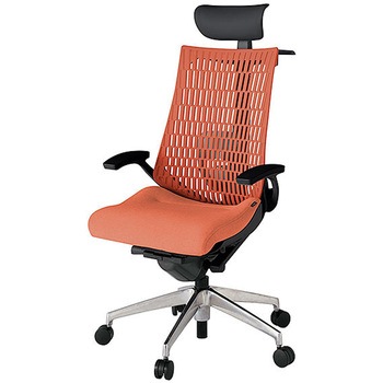 KJ425SAYMZTD4D4 アクト2 背エラストマー 固定肘 ビニールレザー張りヘッドサポート ランバーサポート付 ハンガー付 アルミミラー脚 <配送時組立サービス付> イトーキ 69159855