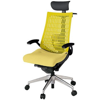 KJ425SAYMZTU6U5 アクト2 背エラストマー 固定肘 ビニールレザー張りヘッドサポート ランバーサポート付 ハンガー付 アルミミラー脚 <配送時組立サービス付> イトーキ 69159871