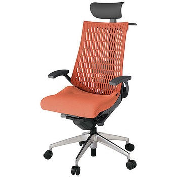 KJ425SAYMZDD4D4 アクト2 背エラストマー 固定肘 ビニールレザー張りヘッドサポート ランバーサポート付 ハンガー付 アルミミラー脚 <配送時組立サービス付> イトーキ 69159977