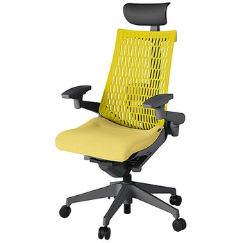 KJ427SAFW2U6U5 アクト2 背エラストマー 4D可動肘 ビニールレザー張りヘッドサポート ランバーサポート付 樹脂脚 <配送時組立サービス付> イトーキ 69161727