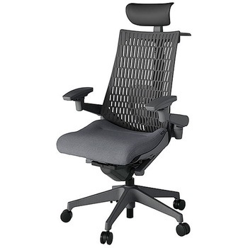 KJ427SAYMW2T3W2 アクト2 背エラストマー 4D可動肘 ビニールレザー張りヘッドサポート ランバーサポート付 ハンガー付 樹脂脚 <配送時組立サービス付> イトーキ 69162120