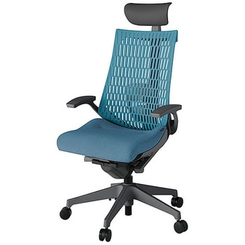 KJ425SAFW2B4A4 アクト2 背エラストマー 固定肘 ビニールレザー張りヘッドサポート ランバーサポート付 樹脂脚 <配送時組立サービス付> イトーキ 69162461