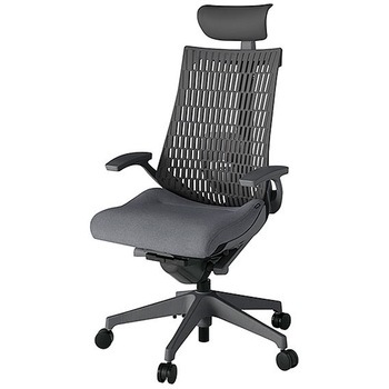 KJ425SAFMW2T3W2 アクト2 背エラストマー 固定肘 ビニールレザー張りヘッドサポート ランバーサポート付 樹脂脚 <配送時組立サービス付> イトーキ 69162479