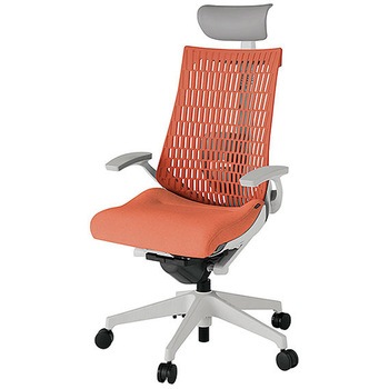 KJ425SAFMGND4D4 アクト2 背エラストマー 固定肘 ビニールレザー張りヘッドサポート ランバーサポート付 樹脂脚 <配送時組立サービス付> イトーキ 69162619