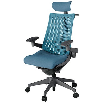 KJ427SAXMW2B4A4 アクト2 背エラストマー 4D可動肘 クロス張りヘッドサポート付 ランバーサポート付 ハンガー付 樹脂脚 <配送時組立サービス付> イトーキ 69163599