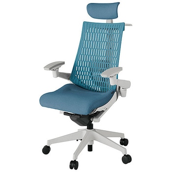 KJ427SAXGNB4A4 アクト2 背エラストマー 4D可動肘 クロス張りヘッドサポート付 ランバーサポート付 ハンガー付 樹脂脚 <配送時組立サービス付> イトーキ 69163660