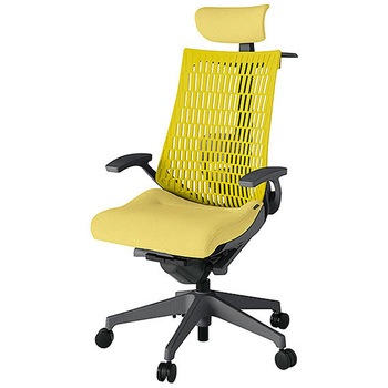 KJ425SAXW2U6U5 アクト2 背エラストマー 固定肘 クロス張りヘッドサポート付 ランバーサポート付 ハンガー付 樹脂脚 <配送時組立サービス付> イトーキ 69164247