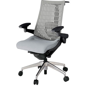 KJ427SAHMZTT7T6 アクト2 背エラストマー 4D可動肘 ランバーサポート付 ハンガー付 アルミミラー脚 <配送時組立サービス付> イトーキ 69164886