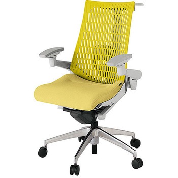 KJ427SAHZNU6U5 アクト2 背エラストマー 4D可動肘 ランバーサポート付 ハンガー付 アルミミラー脚 <配送時組立サービス付> イトーキ 69165087