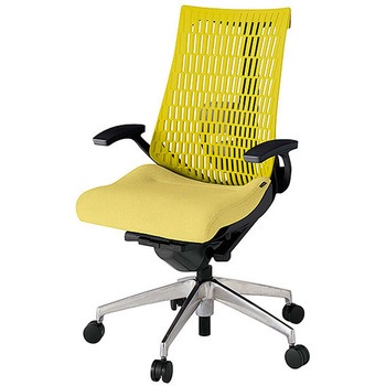 KJ425SA-MZTU6U5 アクト2 背エラストマー 固定肘 ランバーサポート付 アルミミラー脚 <配送時組立サービス付> イトーキ 69165270