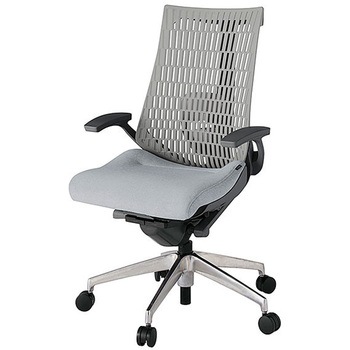 KJ425SA-MZDT7T6 アクト2 背エラストマー 固定肘 ランバーサポート付 アルミミラー脚 <配送時組立サービス付> イトーキ 69165367