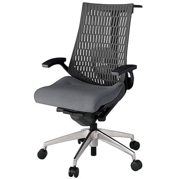 KJ425SAHMZTT3W2 アクト2 背エラストマー 固定肘 ランバーサポート付 ハンガー付 アルミミラー脚 <配送時組立サービス付> イトーキ 69165595