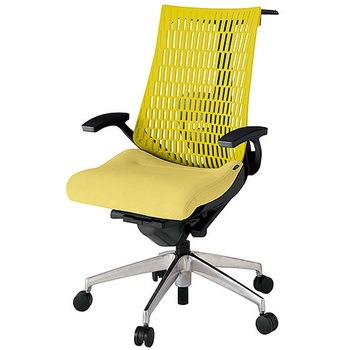 KJ425SAHMZTU6U5 アクト2 背エラストマー 固定肘 ランバーサポート付 ハンガー付 アルミミラー脚 <配送時組立サービス付> イトーキ 69165629