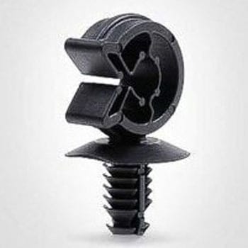 ケーブルクランプ 配線クリップ 7.6mm x 1袋 100個入 ヘラマンタイトン(タイトン)
