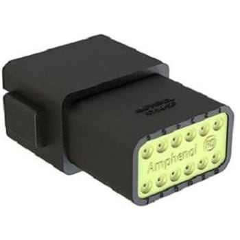 ケーブルコネクタ 12極 オス レセプタクル 1袋 2個入 AMPHENOL