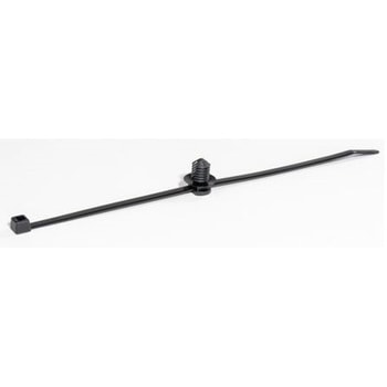 ケーブルタイ 200mm x 4.6 mm 黒 ナイロン 66 1袋 500個入 ヘラマンタイトン(タイトン)
