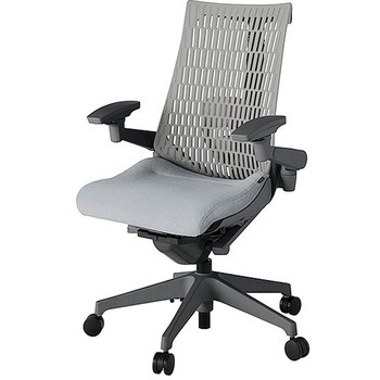 KJ427SA-W2T7T6 アクト2 背エラストマー 4D可動肘 ランバーサポート付 樹脂脚 <配送時組立サービス付> イトーキ 69166749