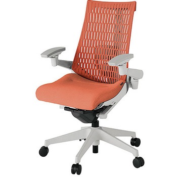 KJ427SA-GND4D4 アクト2 背エラストマー 4D可動肘 ランバーサポート付 樹脂脚 <配送時組立サービス付> イトーキ 69166880