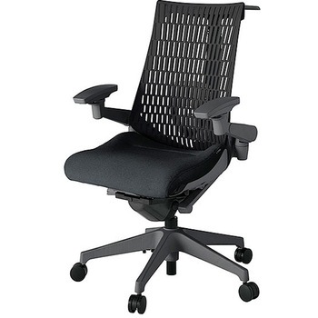 KJ427SAHW2T1T1 アクト2 背エラストマー 4D可動肘 ランバーサポート付 ハンガー付 樹脂脚 <配送時組立サービス付> イトーキ 69167090