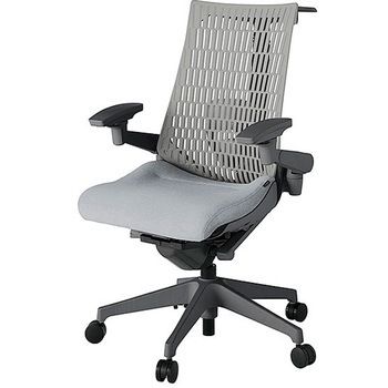 KJ427SAHW2T7T6 アクト2 背エラストマー 4D可動肘 ランバーサポート付 ハンガー付 樹脂脚 <配送時組立サービス付> イトーキ 69167108