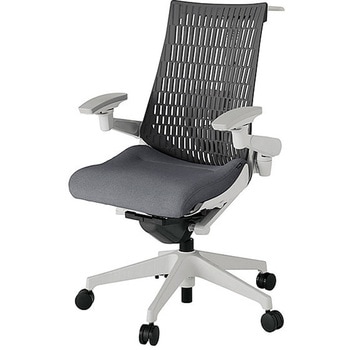 KJ427SAHGNT3W2 アクト2 背エラストマー 4D可動肘 ランバーサポート付 ハンガー付 樹脂脚 <配送時組立サービス付> イトーキ 69167221