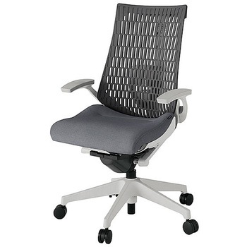 KJ425SA-GNT3W2 アクト2 背エラストマー 固定肘 ランバーサポート付 樹脂脚 <配送時組立サービス付> イトーキ 69167580