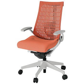 KJ425SA-GND4D4 アクト2 背エラストマー 固定肘 ランバーサポート付 樹脂脚 <配送時組立サービス付> イトーキ 69167598