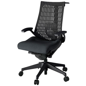 KJ425SAHMT1T1T1 アクト2 背エラストマー 固定肘 ランバーサポート付 ハンガー付 樹脂脚 <配送時組立サービス付> イトーキ 69167747