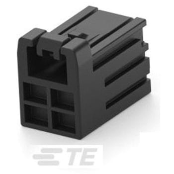 コネクタハウジング 4極 ピッチ：2mm 2列 1袋 1000個入 TE Connectivity Japan(旧:TYCOELECTRONICS(タイコエレクトロニクス))