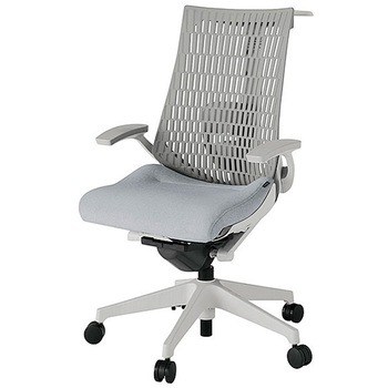 KJ425SAHMGNT7T6 アクト2 背エラストマー 固定肘 ランバーサポート付 ハンガー付 樹脂脚 <配送時組立サービス付> イトーキ 69168009