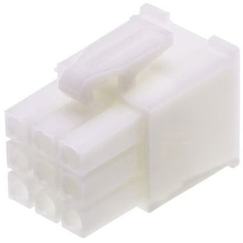 コネクタハウジング 9極 ピッチ：4.2mm 3列 1袋 500個入 - TE Connectivity Japan(旧:TYCOELECTRONICS(タイコエレクトロニクス))