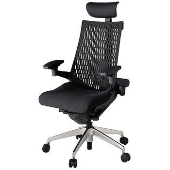 KJ427PSFZTT1T1 アクト2 背エラストマー 4D可動肘 ビニールレザー張りヘッドサポート ランバーサポート付 アルミミラー脚 <配送時組立サービス付> イトーキ 69168770