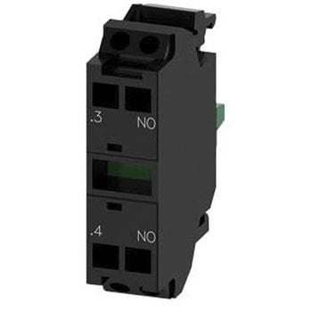 コンタクトブロック 1NO 5 → 500 V ac/dc ケージクランプターミナル SIEMENS