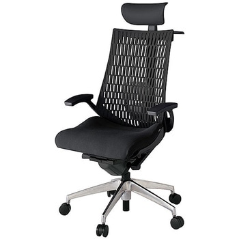 KJ425PSYMZTT1T1 アクト2 背エラストマー 固定肘 ビニールレザー張りヘッドサポート ランバーサポート付 ハンガー付 アルミミラー脚 <配送時組立サービス付> イトーキ 69169908