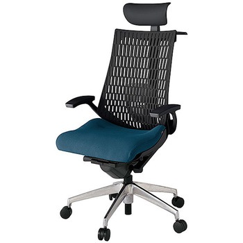 KJ425PSYMZTN3T1 アクト2 背エラストマー 固定肘 ビニールレザー張りヘッドサポート ランバーサポート付 ハンガー付 アルミミラー脚 <配送時組立サービス付> イトーキ 69169960