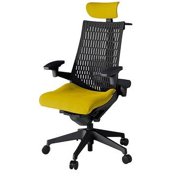 KJ427PSXT1U5T1 アクト2 背エラストマー 4D可動肘 クロス張りヘッドサポート付 ランバーサポート付 ハンガー付 樹脂脚 <配送時組立サービス付> イトーキ 69173469